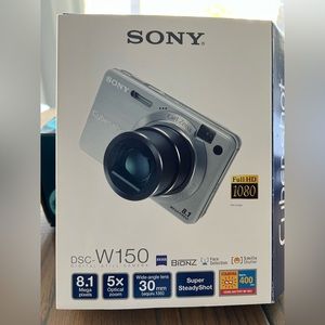Sony Cybershot Dsc-W150 gently used